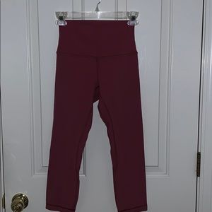 Lululemon cropped leggings